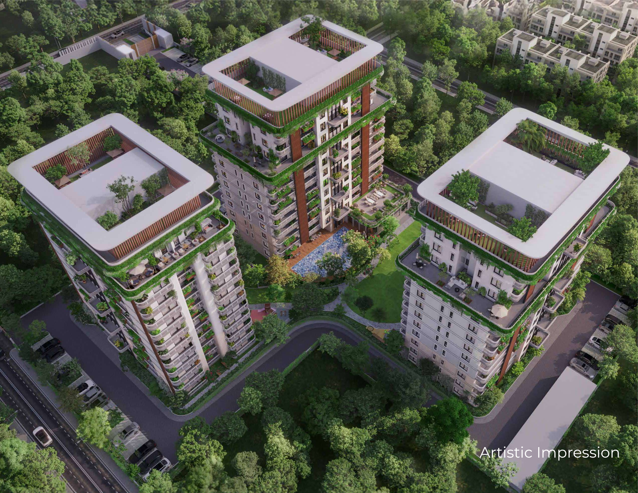 Eldeco Hanging gardens