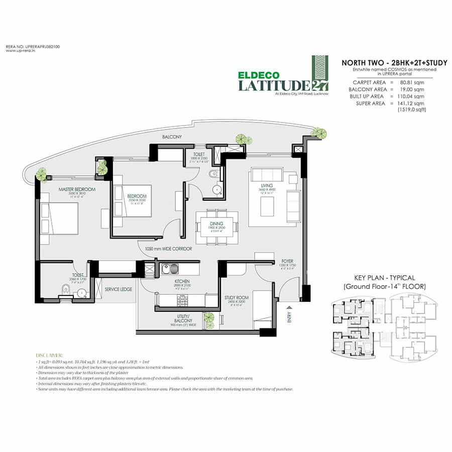 2 & 3 BHK apartments in Lucknow