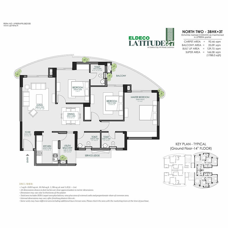 2 & 3 BHK apartments in Lucknow